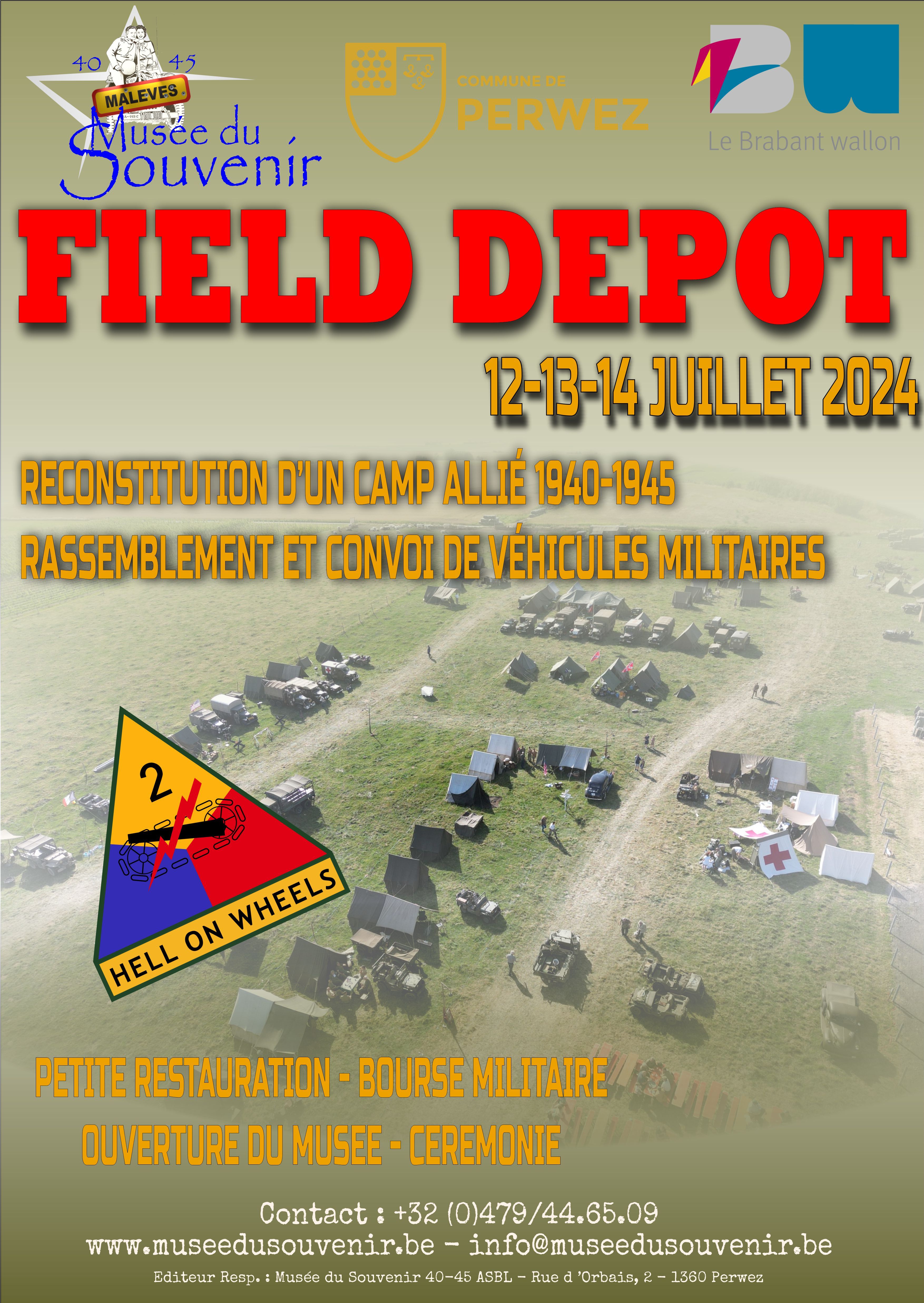 Affiche Field Depot 2024 A3 Color